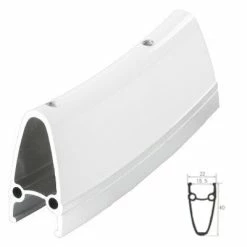 M-Wave Roue De Vélo Avant Blanche 700 Route 10 M-Wave Roue De Vélo Avant Blanche 700 Route -Casques vélo Soldes Magasin roue de velo avant blanche 700 route full 4