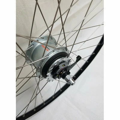 Shimano Roue Vélo Arrière 26x1.75 Frein Rétropédalage 8 Vitesses Nexus 4 Shimano Roue Vélo Arrière 26x1.75 Frein Rétropédalage 8 Vitesses Nexus – Image 2