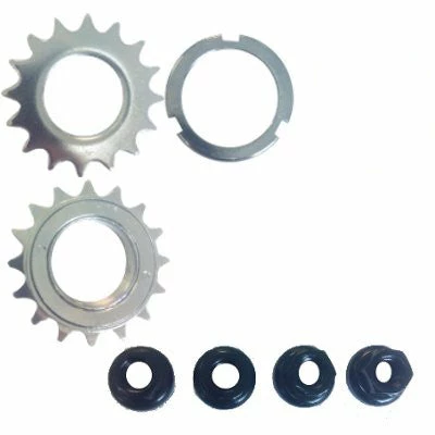 Point Roues Avant Et Arrière Moyeu Flip Flop Fixie Single Speed Noires 6 Point Roues Avant Et Arrière Moyeu Flip Flop Fixie Single Speed Noires – Image 4