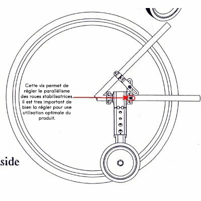 XPRIT Roues Stabilisatrices Sur Hauban De Vélo 4 XPRIT Roues Stabilisatrices Sur Hauban De Vélo – Image 2
