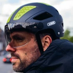 Visière Pour Casque Vélo Abus Pedelec Et Hyban 2.0 Ace -Casques vélo Soldes Magasin visiere pour casque velo abus pedelec et hyban 2 0 ace full 5